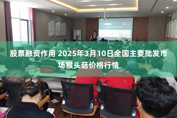 股票融资作用 2025年3月10日全国主要批发市场猴头菇价格行情